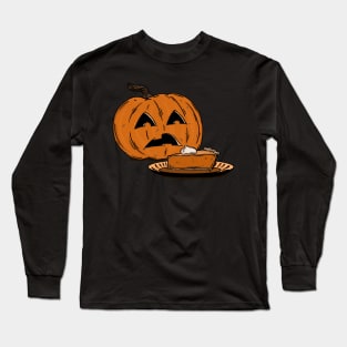 Pumpkin... Pie? Long Sleeve T-Shirt